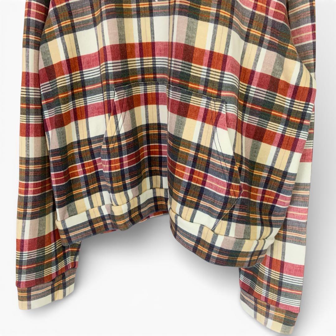 【正規品】ポロラルフローレン⭐️パーカー　コットン　チェック柄　XL