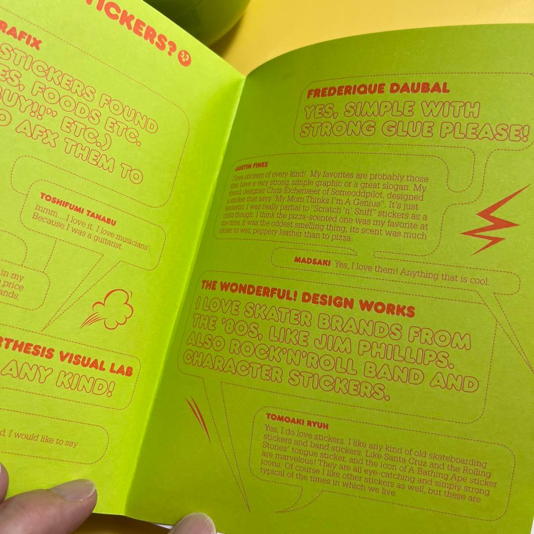 STICKER GRAPHICS 2／DO YOU LOVE STICKERS?