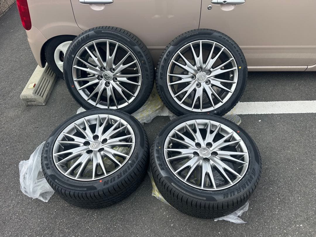 レクサスgs 純正ホイール　18インチ　バージョンL