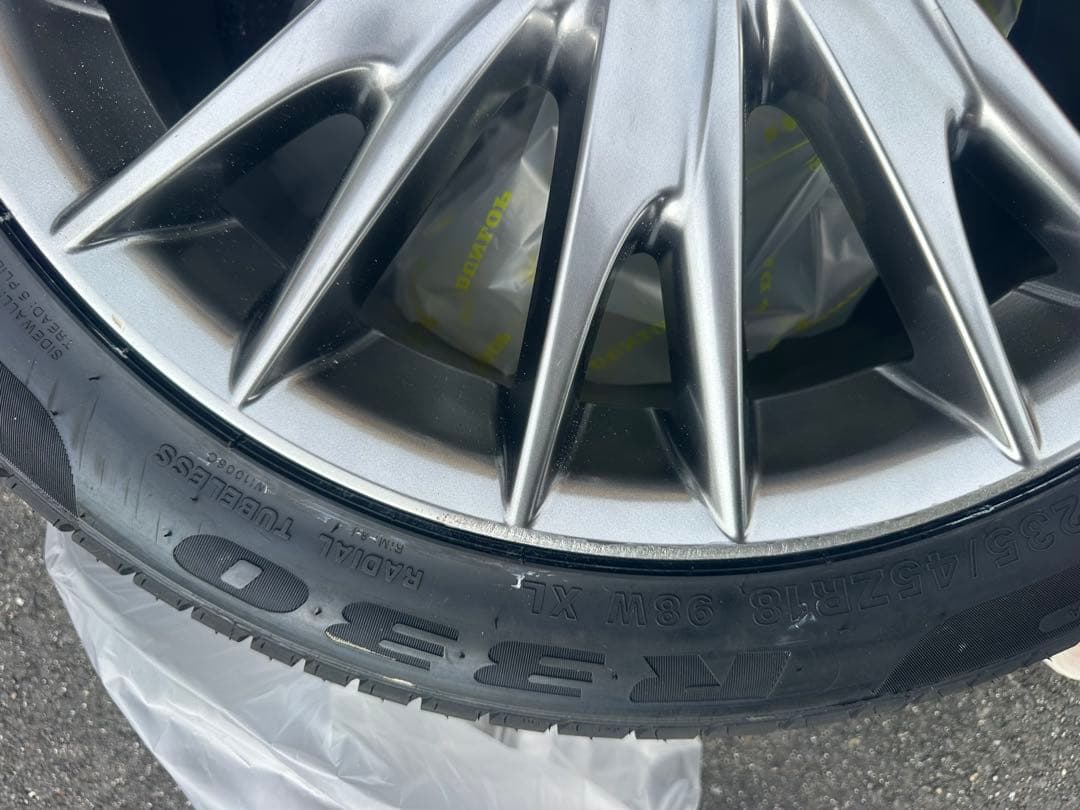 レクサスgs 純正ホイール　18インチ　バージョンL