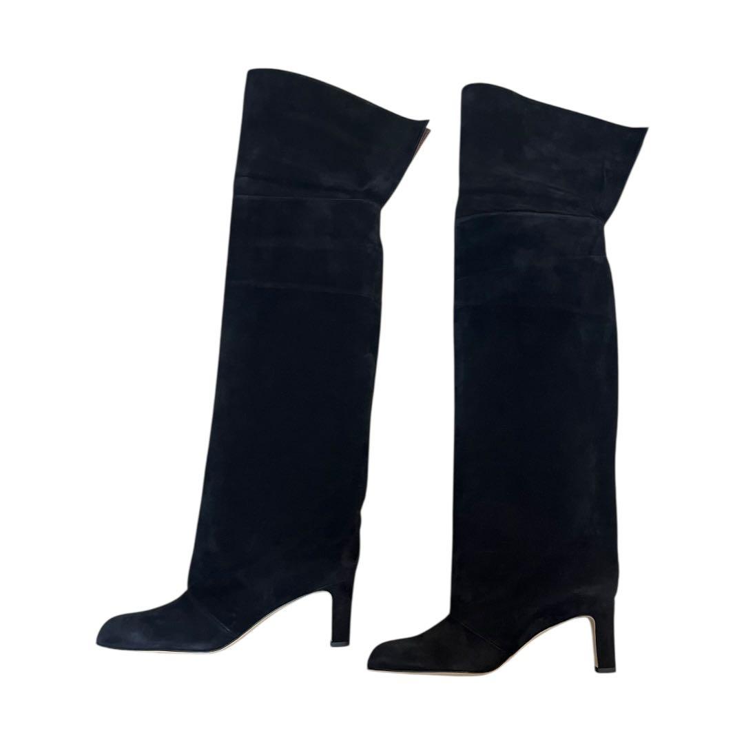 【極美品】NEBULONI E ニーハイ ロングブーツ ブラック 2way