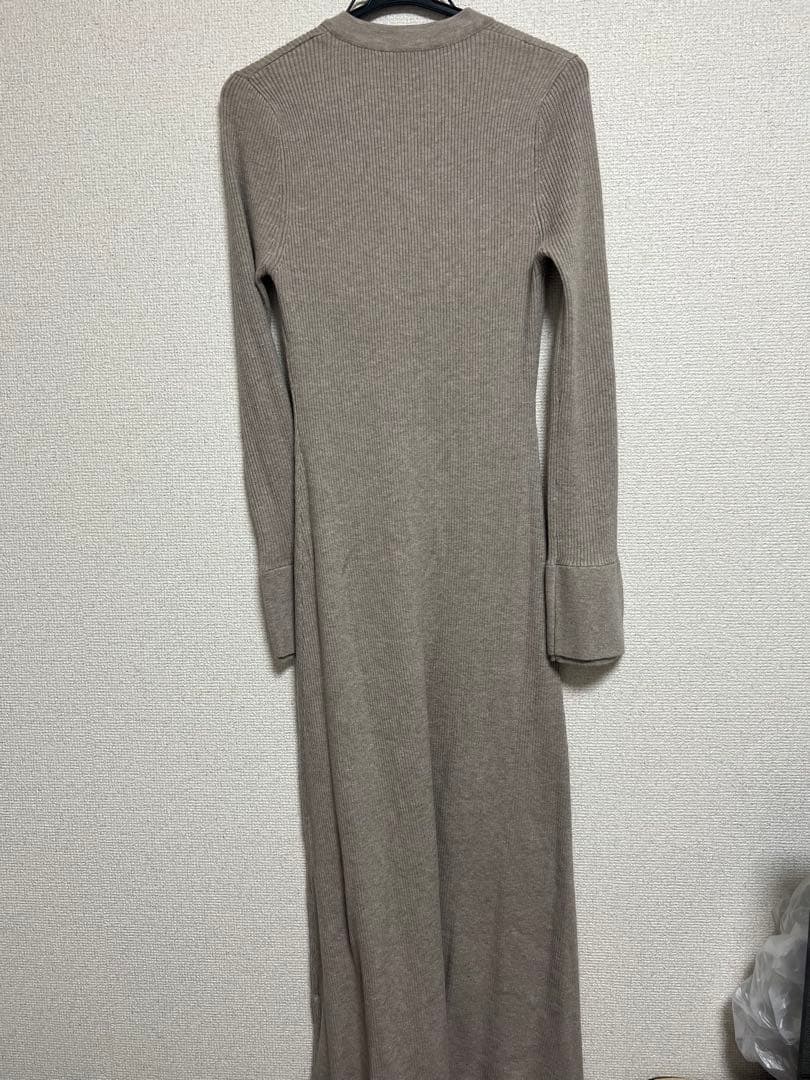 Holiday&Holiday フロントボタンフレアニットワンピース　送料込