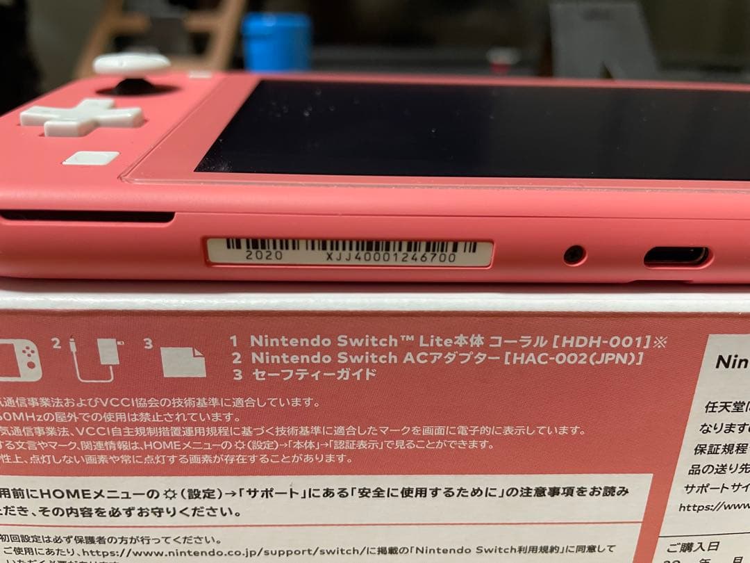 Nintendo Switch light 本体　おまけ付き