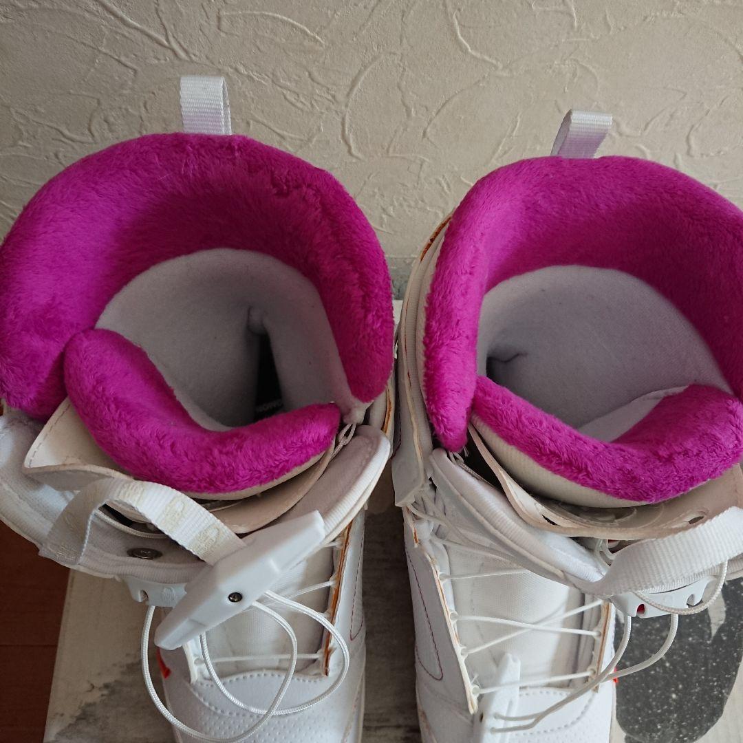 1回使用 サロモン pearl スノボブーツ スノーボード サイズ8 25cm