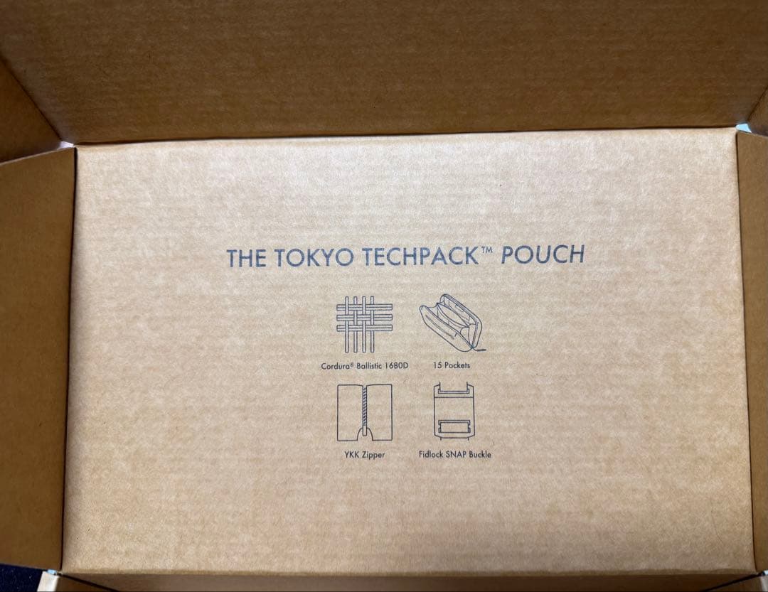 芭*木様 新品　THE TOKYO TECHPACK POUCH ポーチ ショル