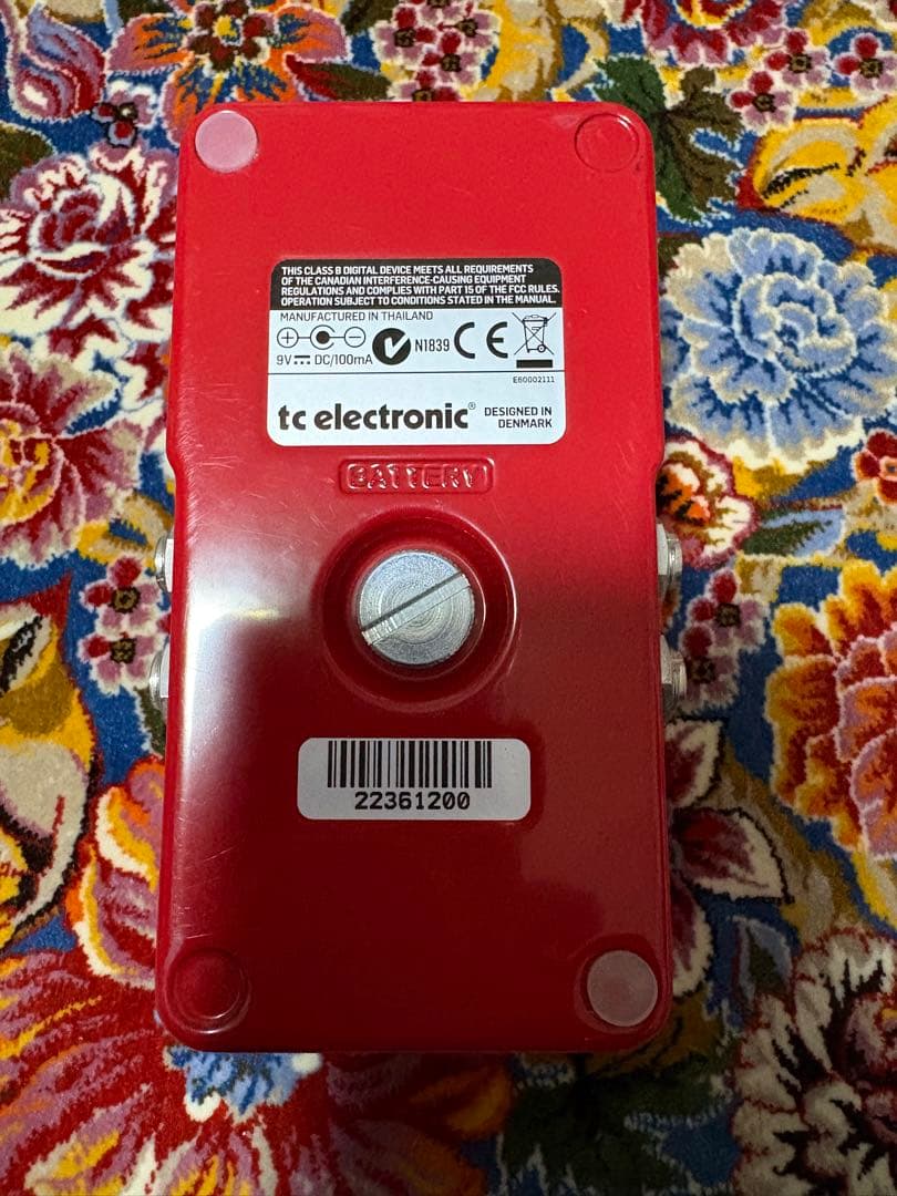 美品！tc electronic HALL OF FAME 2 付属ケーブル、箱