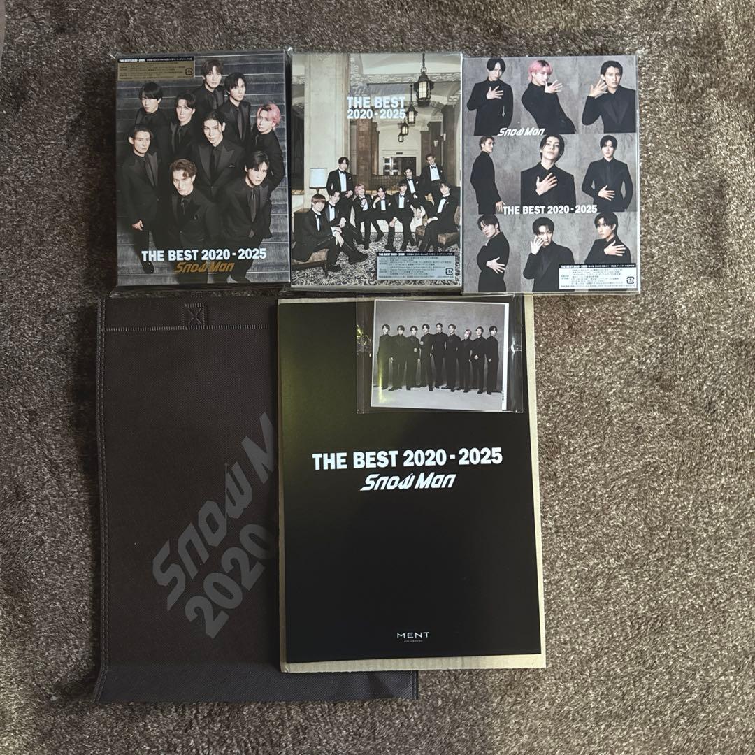 新品未開封　Man THE BEST 2020-2025 3形態