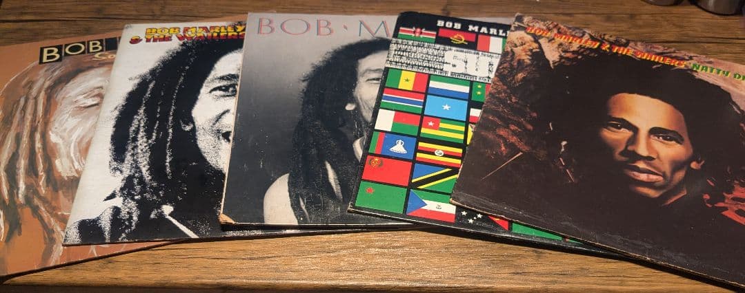 Bob Marley LPレコード5枚セット ボブ・マーリー レゲエ