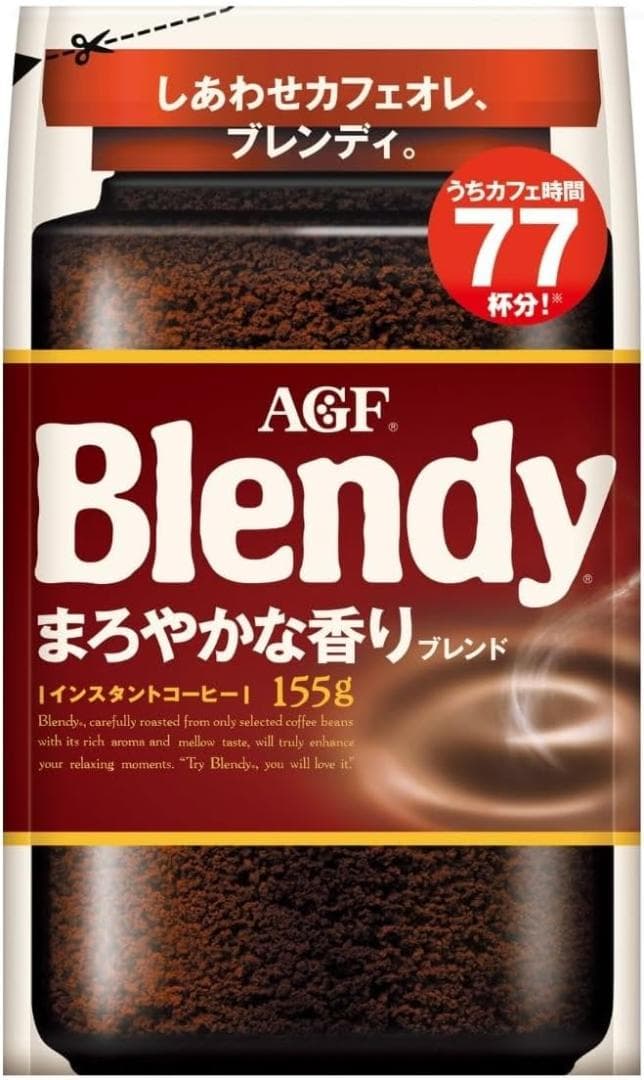 AGF ブレンディ まろやかな香りブレンド 155g × 12袋セット