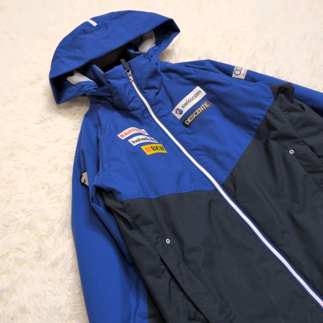 美品 デサント DESCENTE 150cm スキーウェア 男の子 上下セット