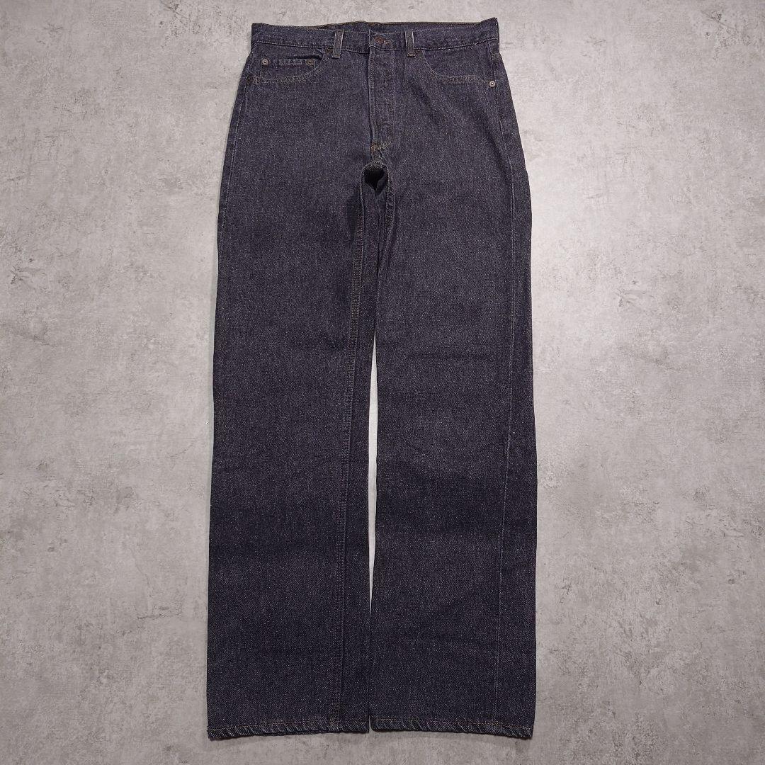 90s Levi's 先染めブラック 501 USA製 W33 ヴィンテージ