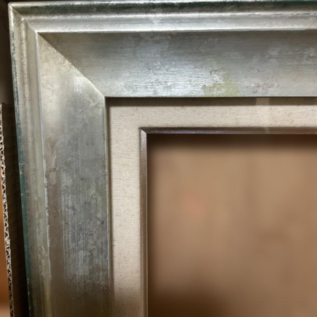 軽量油彩額　7729 シルバー　F30号