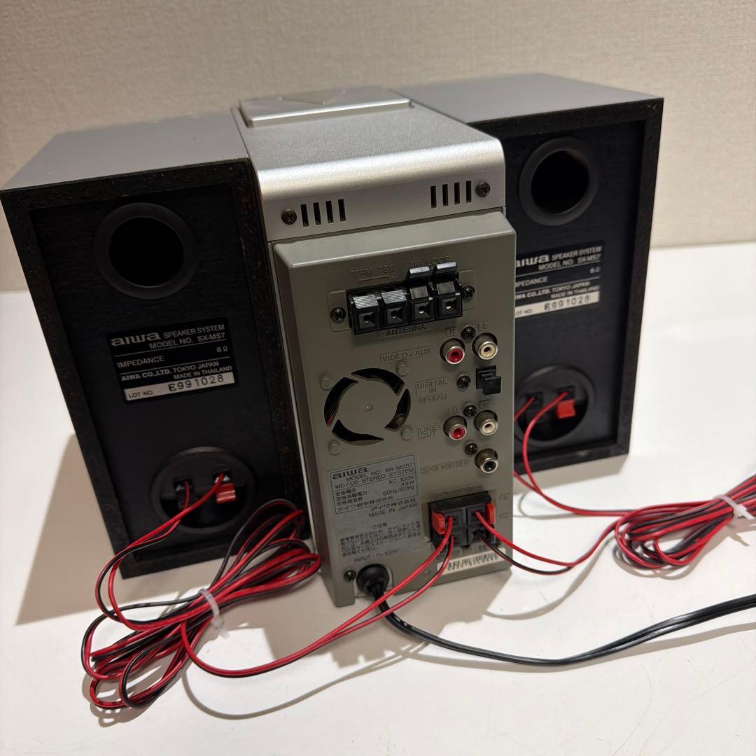 アイワ aiwa XR-MDS7 MDミニコンポ 個人メンテナンス品