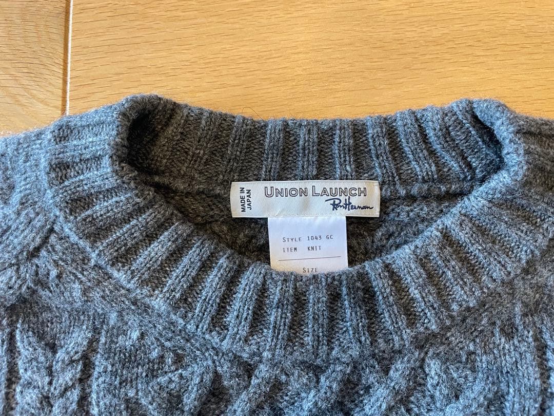 UNION LAUNCH for Ron Herman ニット
