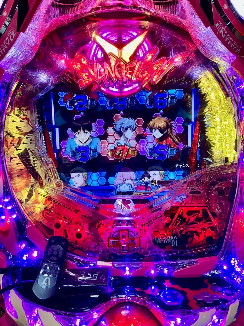 エヴァンゲリオン9 8号機プレミアム甘 パチンコ実機