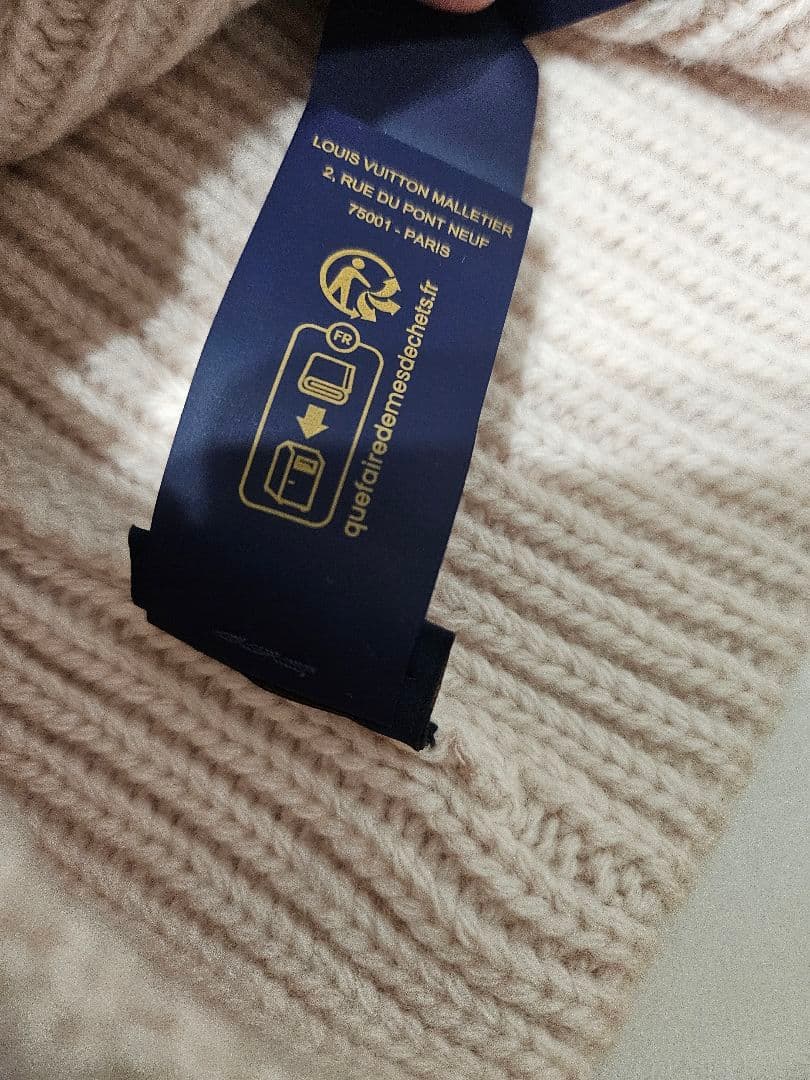 ルイヴィトン　ビーニー・LV ヘッドライン　ピンク　 M79452　ニット帽