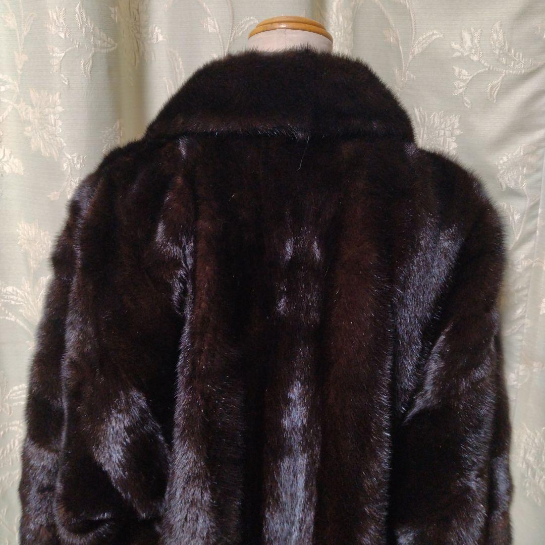 新品同様✩ドルマン型✩ミンク✩ファーコート✩柔らか✩艷やか✩綺麗