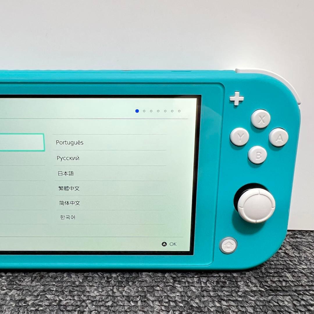 ノ*し様 スイッチライト SwitchLite ターコイズ 本体 2021年製