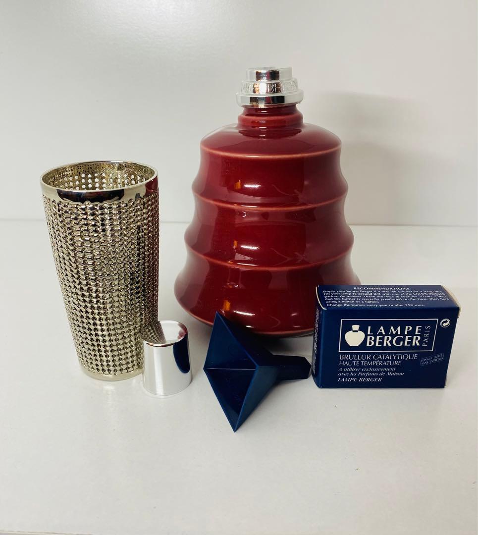 【新品】ランプベルジェ　アロマランプ パッション レッド