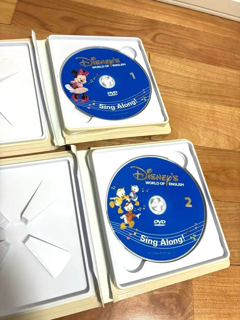 【CD・DVDのみ】シングアロング　セット　ディズニー英語