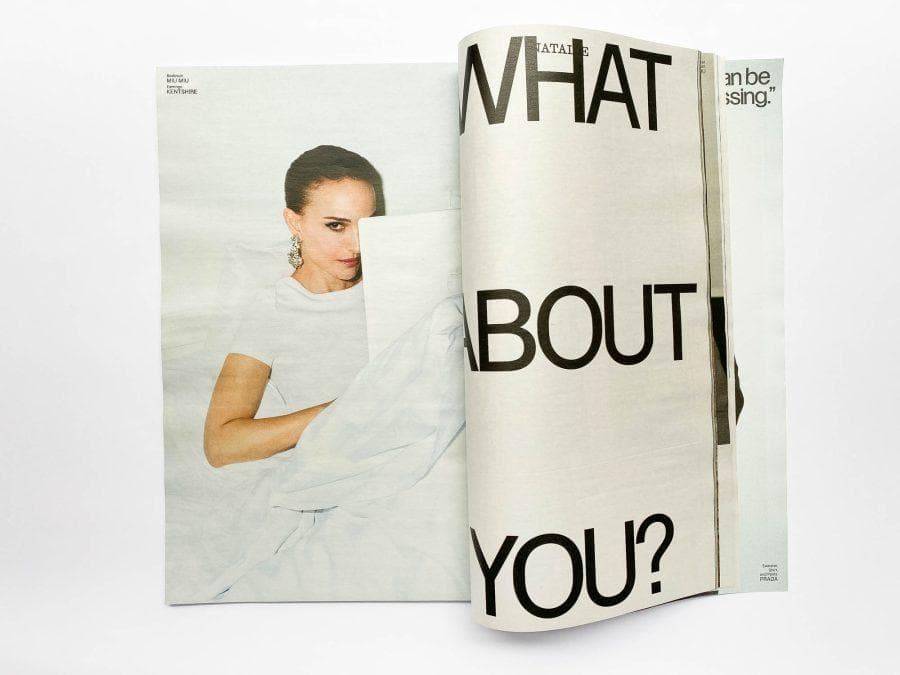 ナタリー ポートマン ★レア洋書 INTERVIEW #560