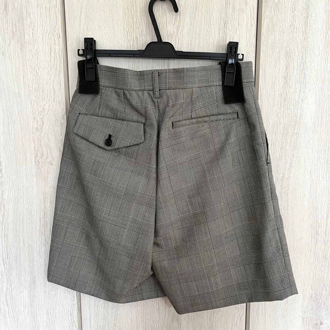 noir kei ninomiya / チェックハーフパンツ