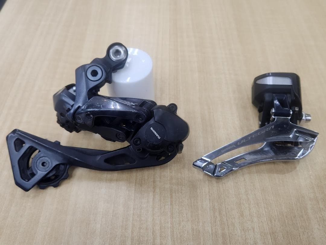 中古シマノDi2アルテグラ　RD-RX805-GS、　FD-R8050