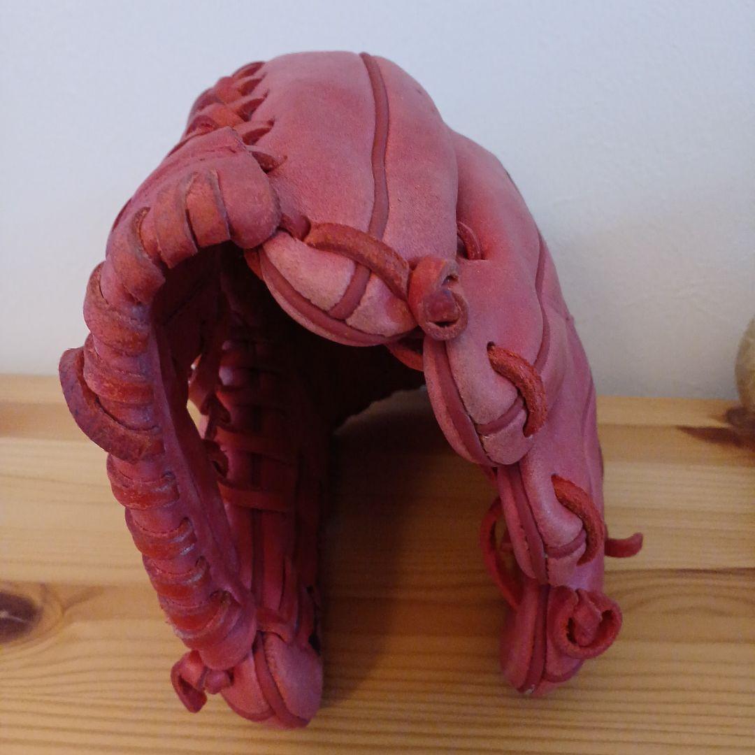 Buw League 軟式グローブ レッド