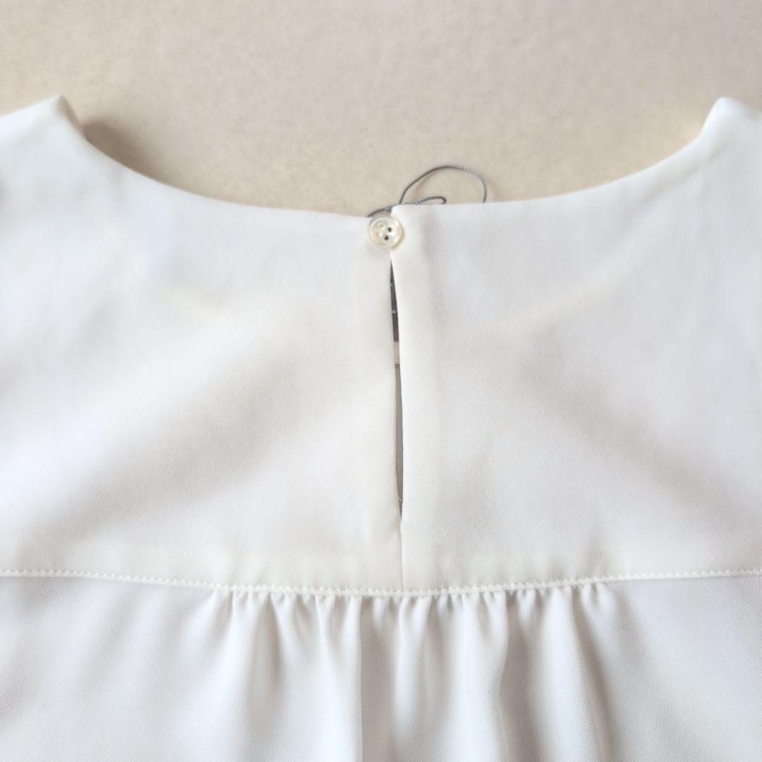 m*a様 theory luxe セオリーリュクス 新品 ホワイト 長袖 ブラウ