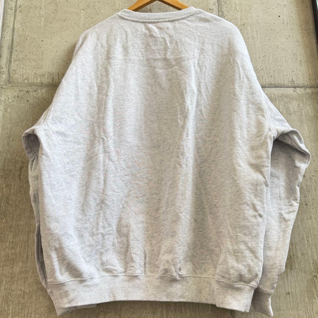 m*4様 スチャダラパー 刺繍ロゴ スウェット アッシュグレー XLサイズ