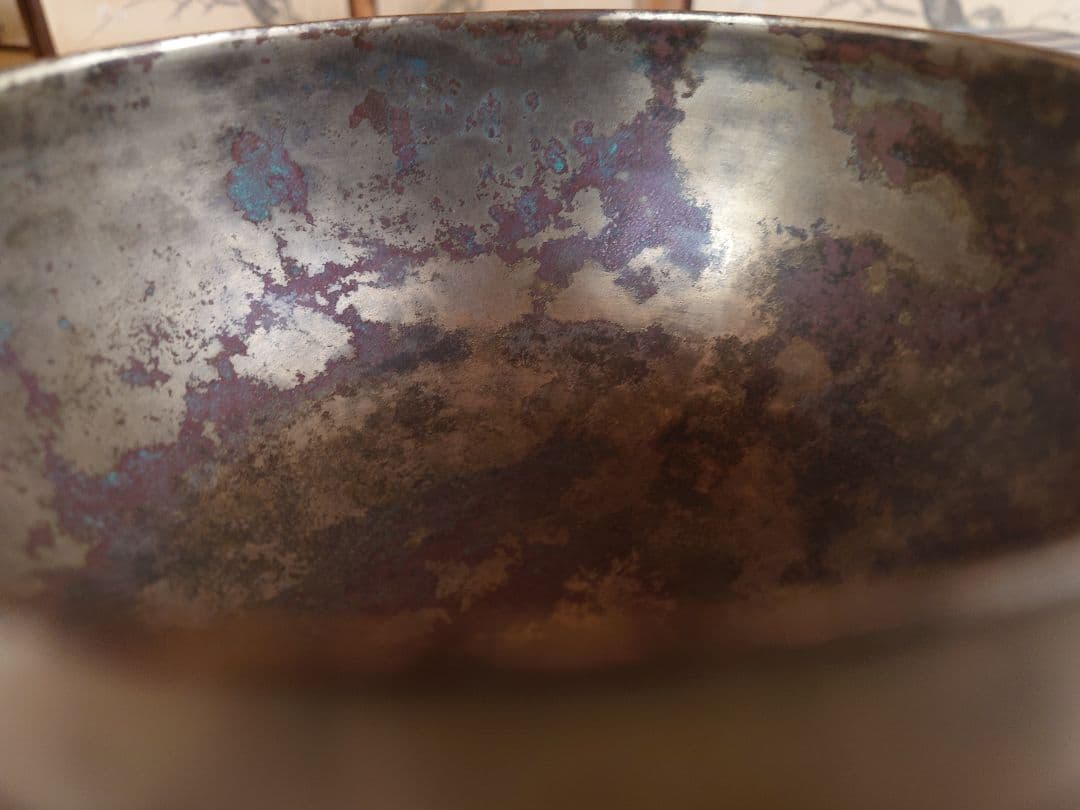 【marmeloページ】本物のシンギングボウルが欲しい方に　薄型　マンダラ