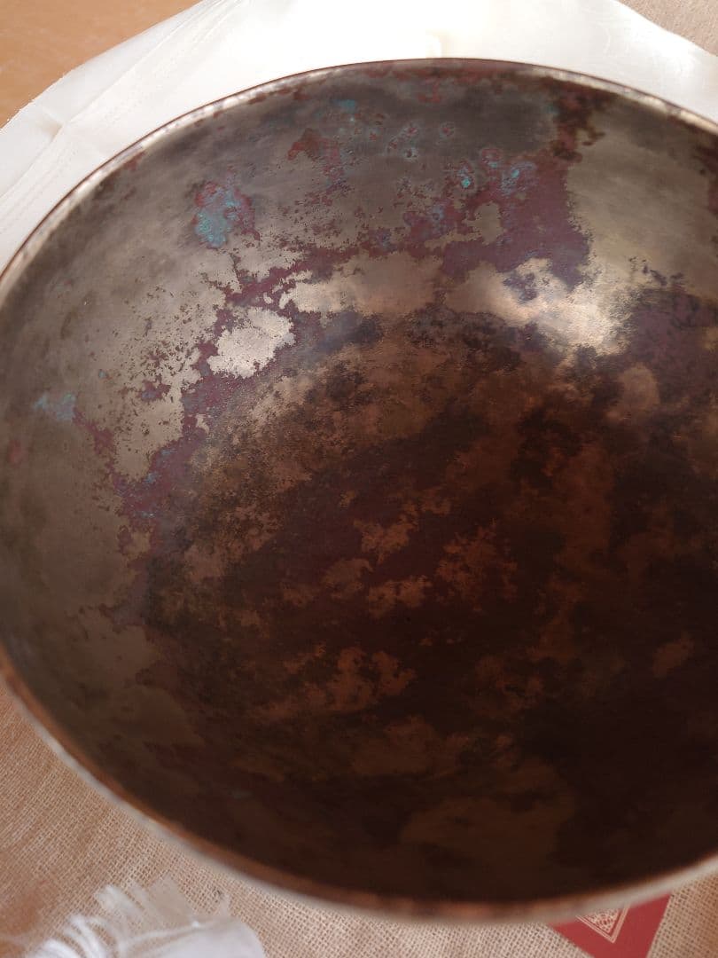 【marmeloページ】本物のシンギングボウルが欲しい方に　薄型　マンダラ