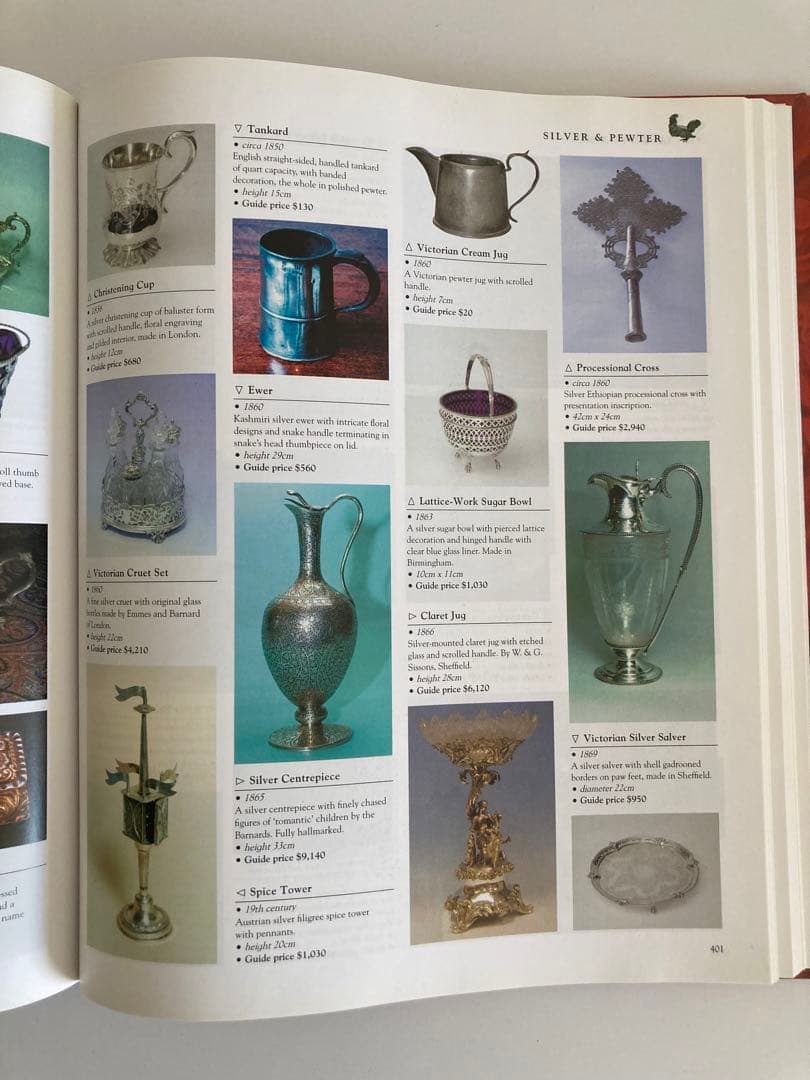 洋書『The Complete Guide to Antiques』