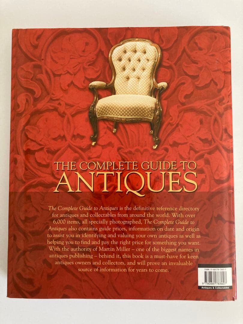 洋書『The Complete Guide to Antiques』