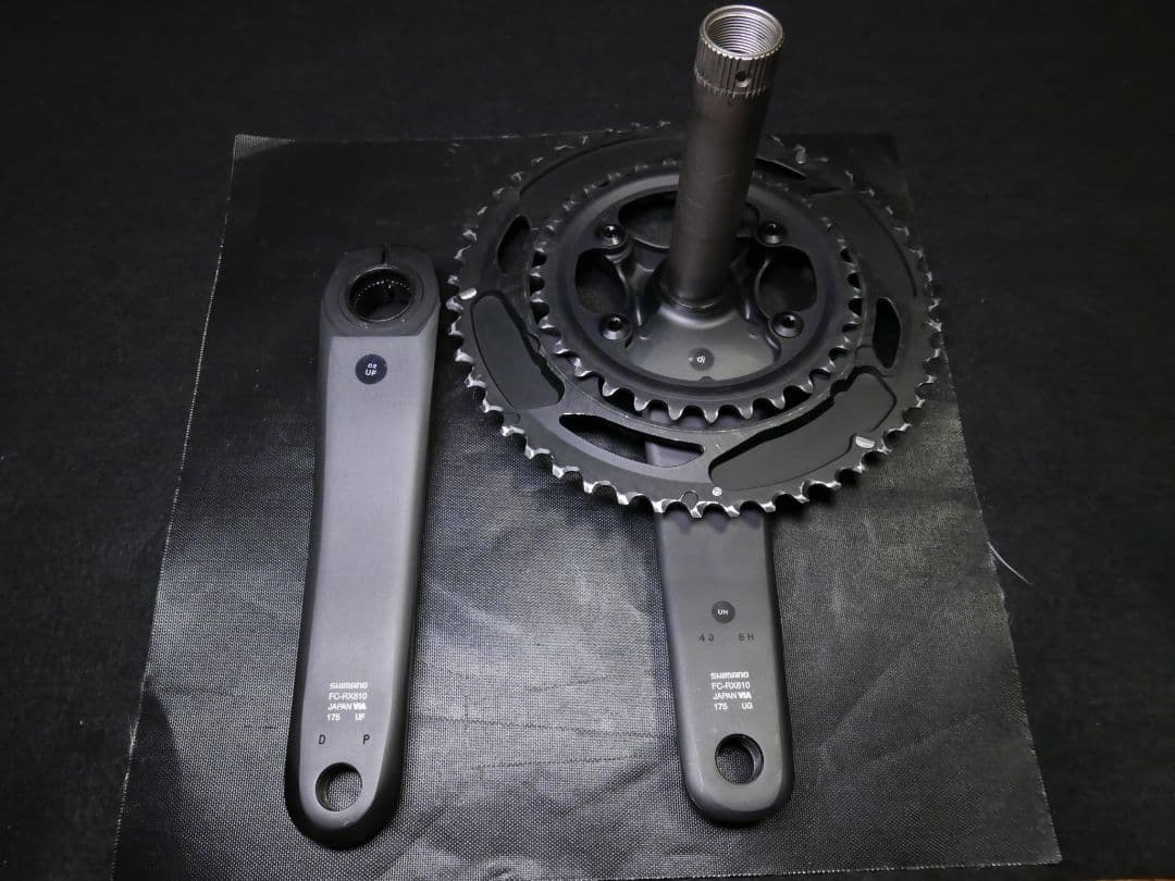 FC−RX810 シマノ GRX ダブルギア クランク 175mm 48−31T