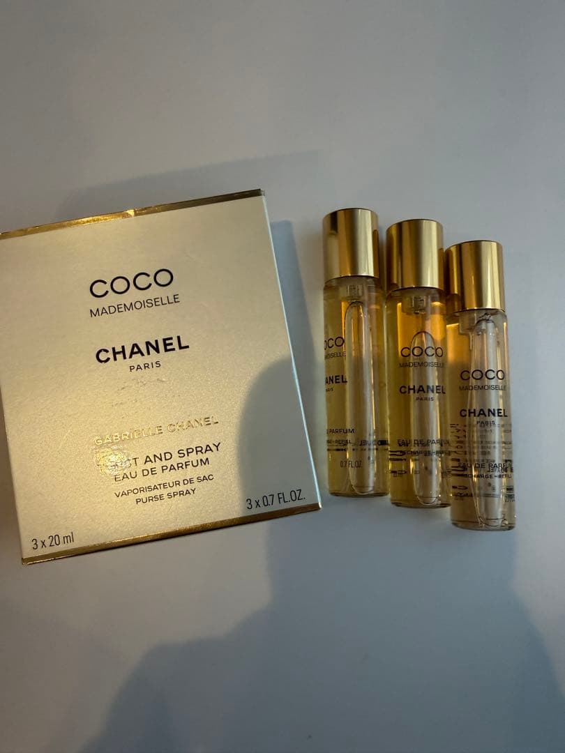 リフィル　CHANEL シャネル　ココマドモアゼル　香水 20ml 3本セット