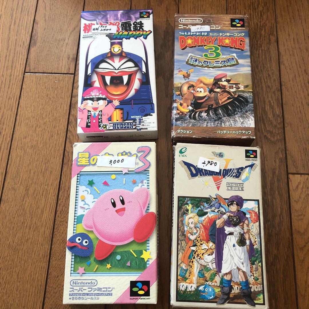 スーパーファミコン 箱入り ソフト まとめ