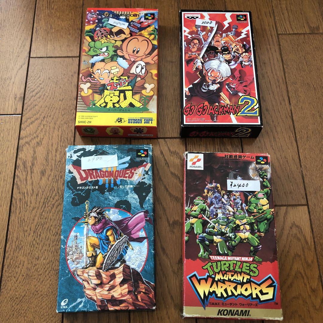 スーパーファミコン 箱入り ソフト まとめ