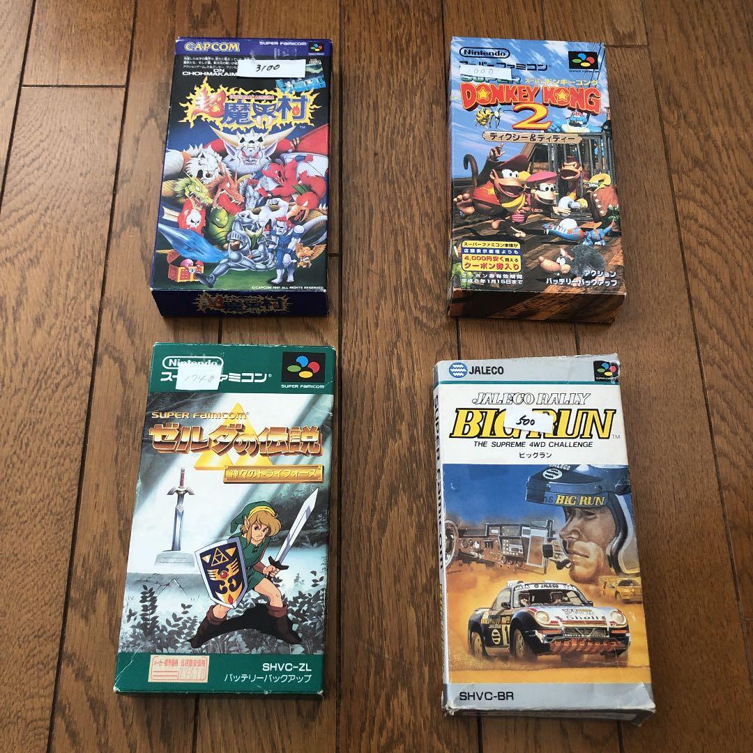 スーパーファミコン 箱入り ソフト まとめ