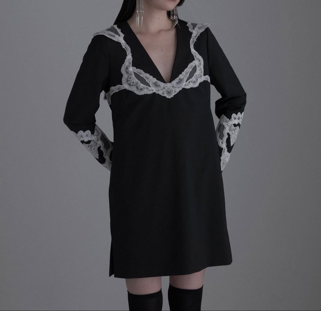 ワンピース tanakadaisuke lace bra mini onepiece