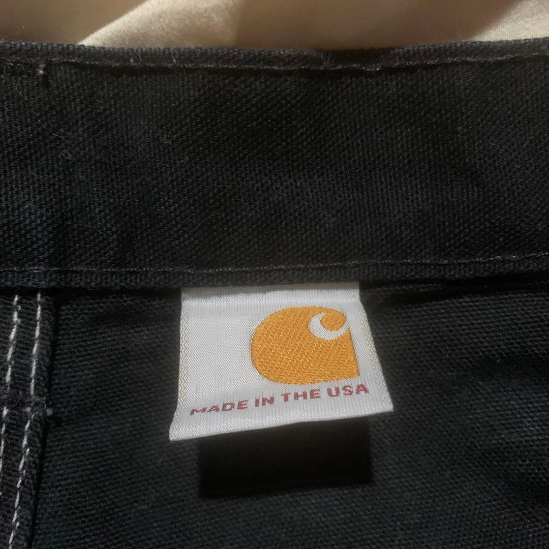 ゆ*ゆ様 Carhartt ブラック ダブルニー　USA製