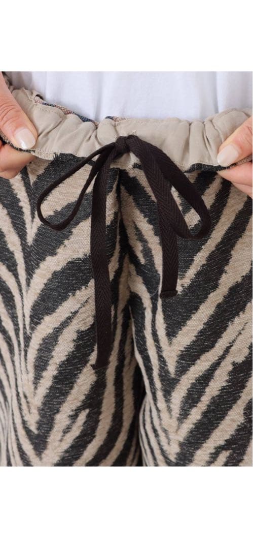 ジャーナルスタンダードラックス ゼブラ柄ハーフパンツ