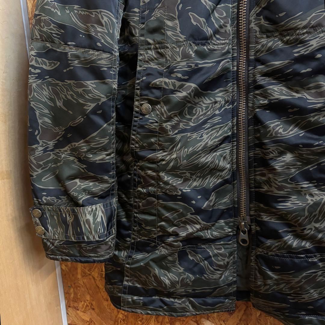 ヒステリックグラマー N-3B プリマロフト モッズコート タイガーカモ 迷彩