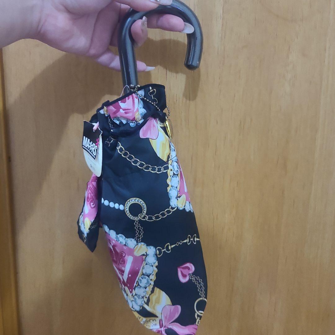 レア❤️新品未使用 MARSマーズ チェーン宝石柄　折りたたみ傘