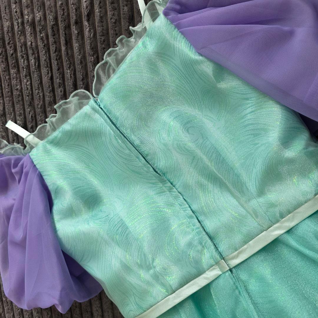 【美品】ビビディバビディブティック　ドレス アリエル　130cm おまけ付き