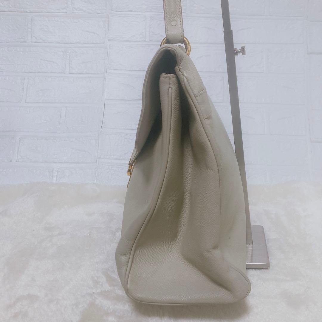 ジルサンダー　ビジネスバッグ　ハンドバッグ　キー付き　ゴールド金具