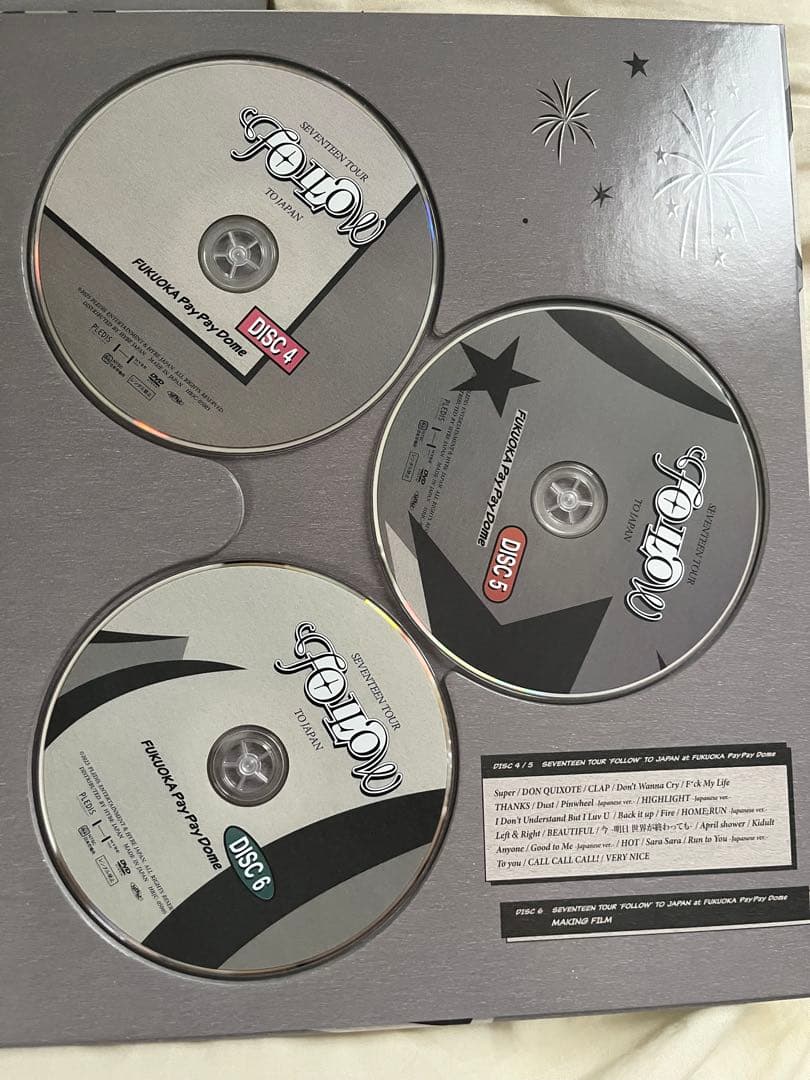 SEVENTEEN セブチ　Follow again 日産スタジアム　DVD