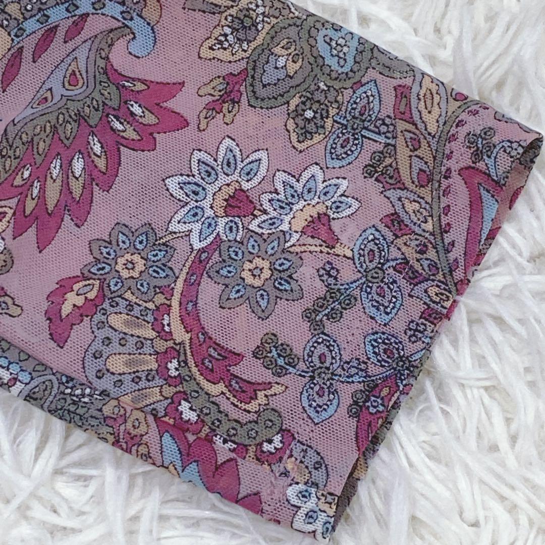 【11】Leilian　レリアン　G.BINDA　カットソー　ブラウス　シアー