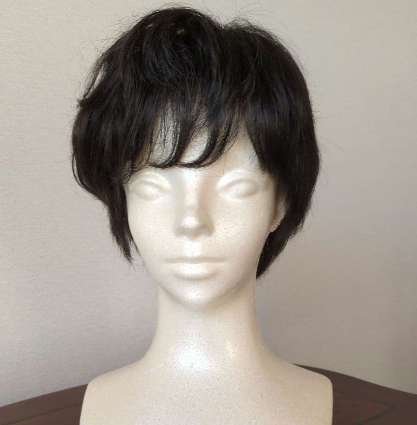 ジュリアオージェ　ダークブラウン ショートウィッグ