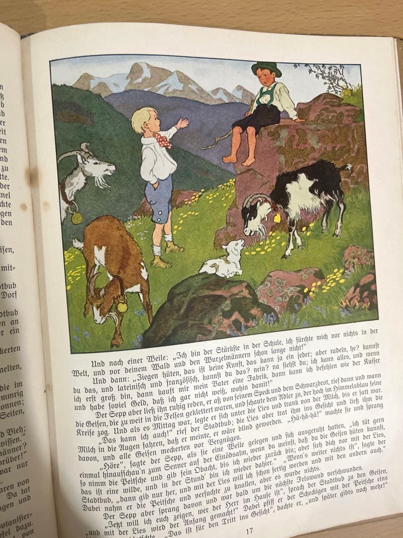 NO.376 希少 古書 アンティーク洋書 児童書 ドイツ 絵本